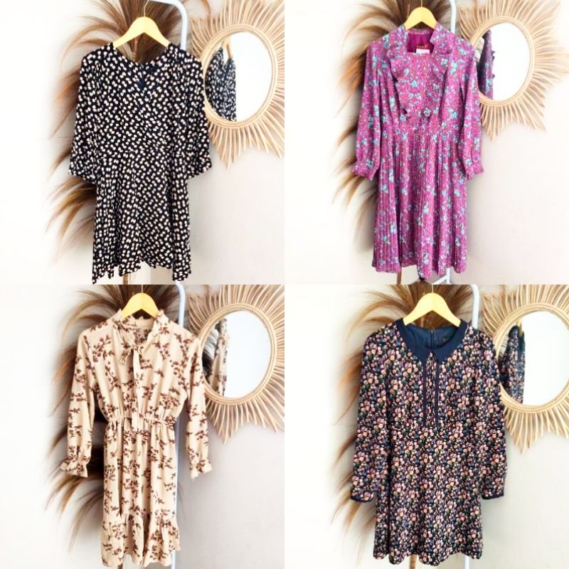 KOREAN DRESS TUNIK VINTAGE LONGDRESS OUTER OVERALL