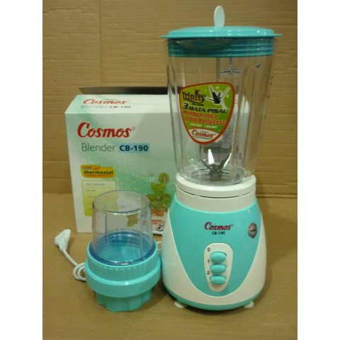 Cosmos CB 190 – Blender Plastik 1.25 Liter 380 Watt MURAH BANGET / GARANSI RESMI