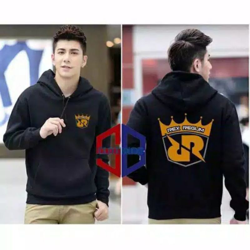 JAKET GAMING RRQ HOODIE, BAHAN COTTON FLECE HIGH QUALITY