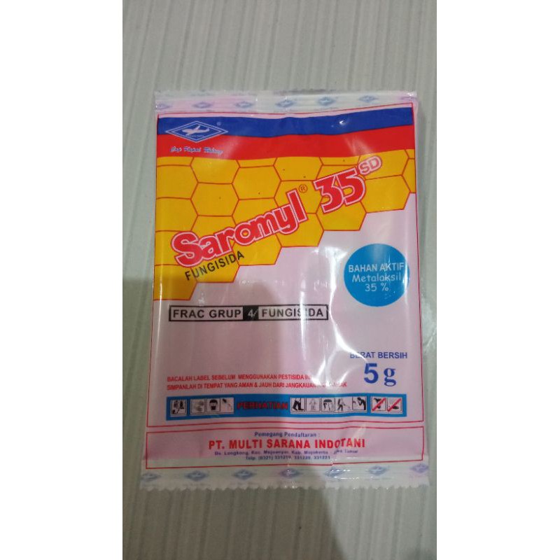 

METALAKSIL 35% SAROMIL 5 GRAM