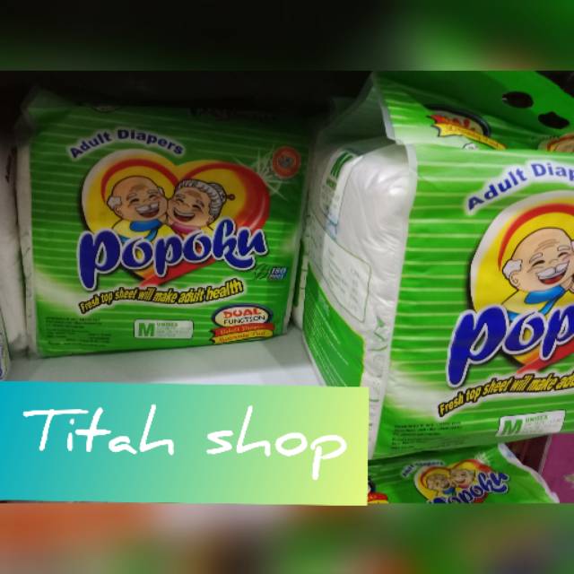 POPOKU Popok Dewasa M L XL Tipe Perekat POPOKU Adult isi 10pcs jombang ngawi dst