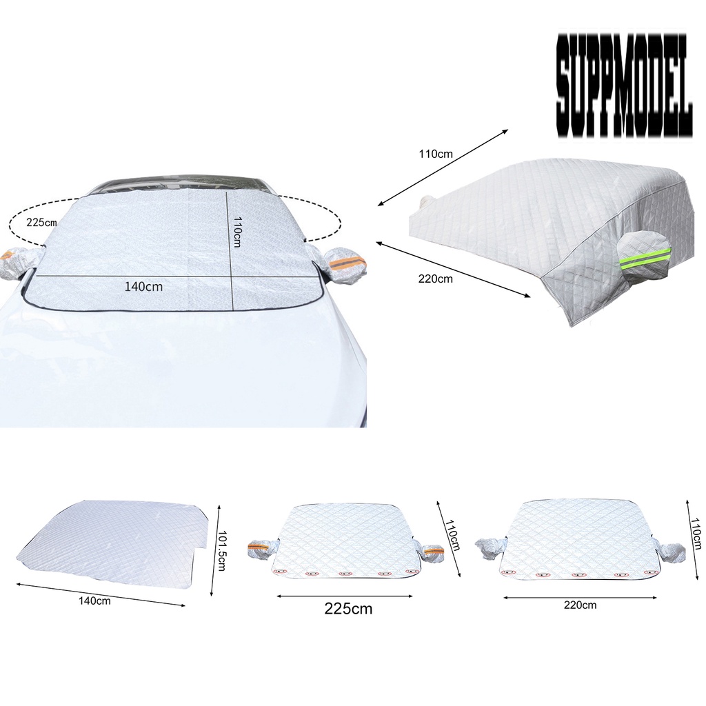 Cover Pelindung Kaca Depan Mobil Anti UV Tahan Air Mudah Dipasang