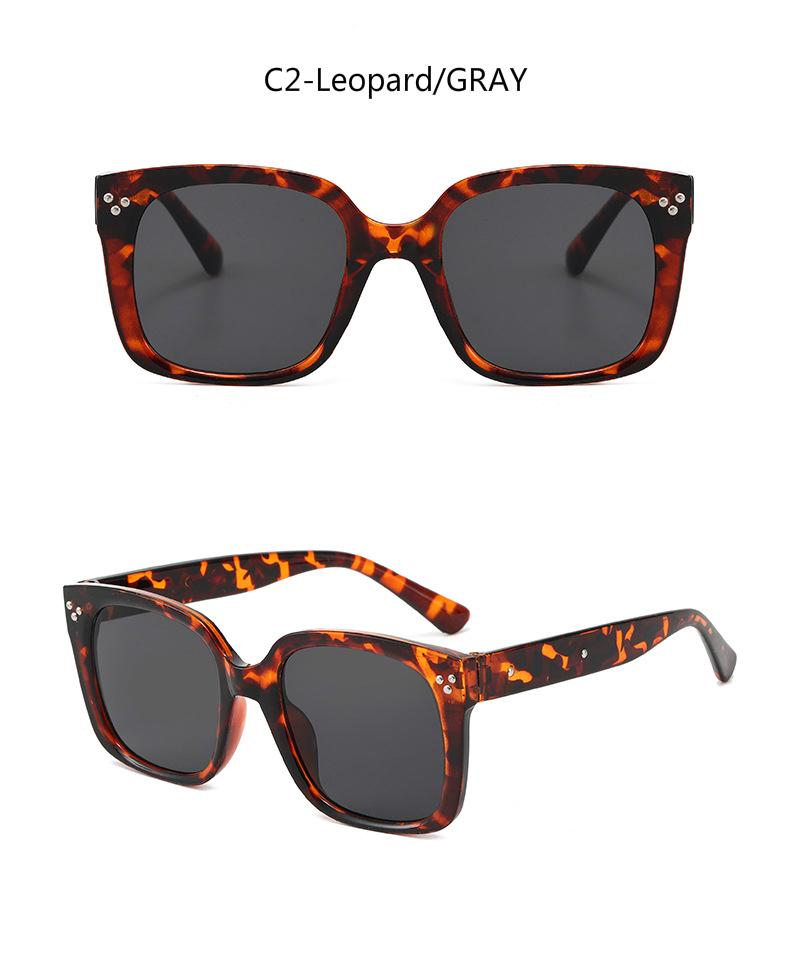 Fashion ins trend street shooting retro sunglasses for men and women