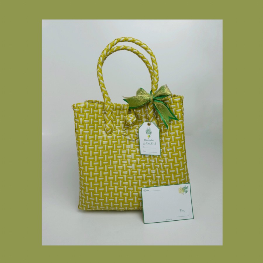 

Packaging Hampers Lebaran Ramadan Premium+Pita+Hangtag/Tas Anyaman/K-S