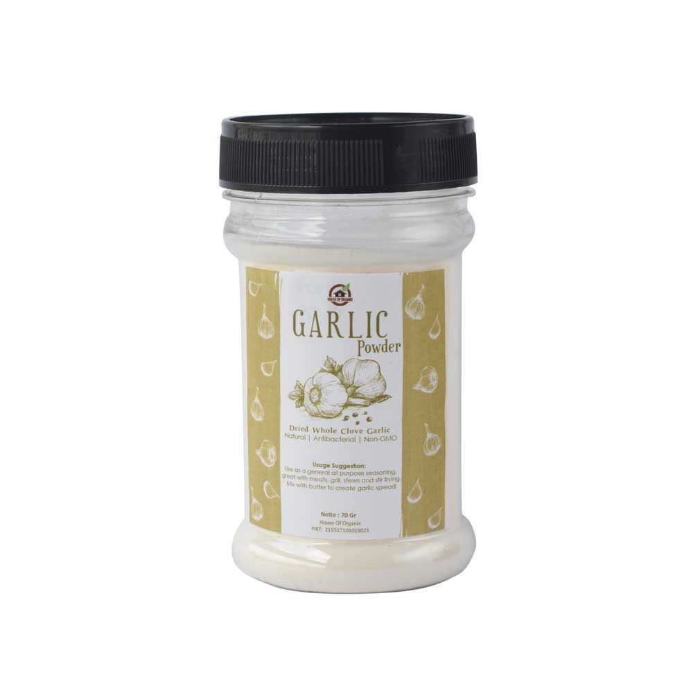 Natural Garlic Powder ( Bubuk Bawang ) 70 Gr