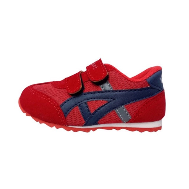 janitra sepatu anak sport sneakers anak red newsport