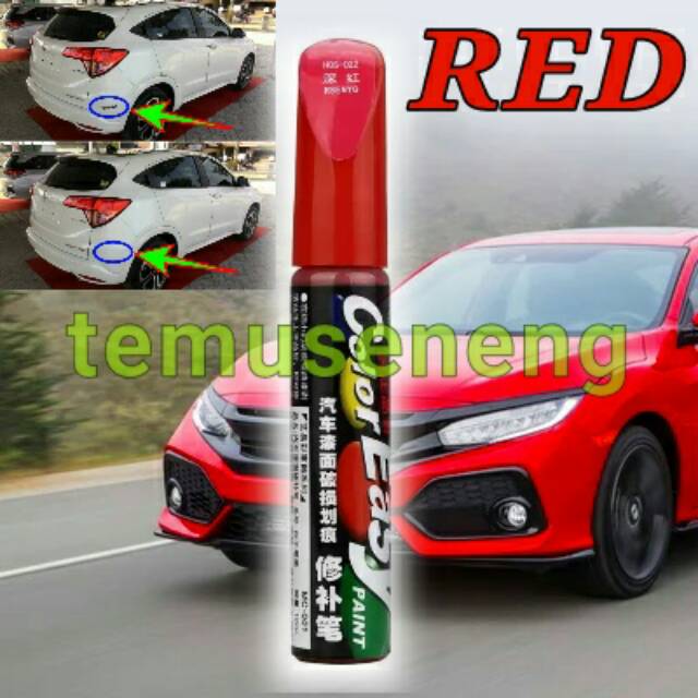 Color Easy Spidol Cat Mobil Motor Penghilang Baret Lecet Gores Noda Permanen Metalik Glossy