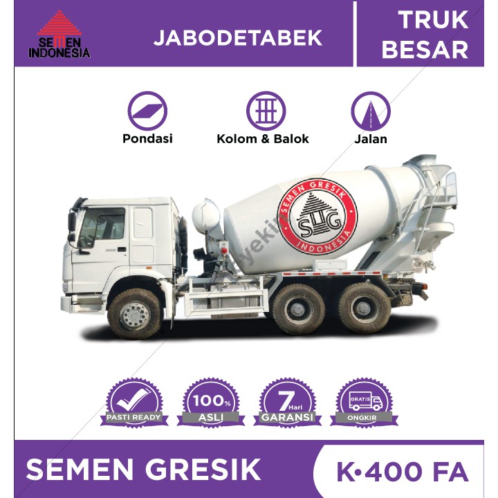 Readymix Semen Indonesia Beton K400 FA