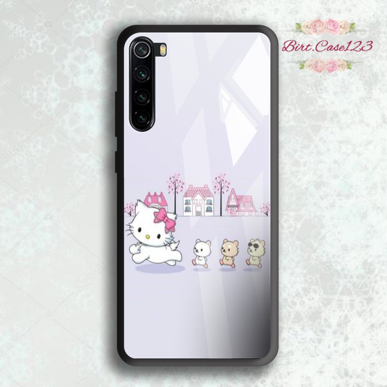 back case glass CHARMY KITTY Iphone 5 6 6s 6+ 6s+ 7 7s 7+ 8 8+ Se 2020 X Xs Xr 11 12 Pro Max BC5214