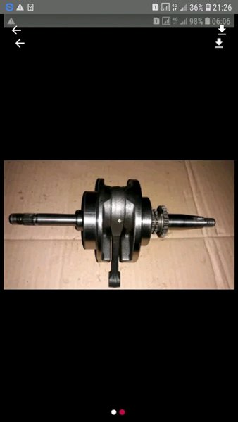 kruk as bandul stang seher honda vario 125 original copotan