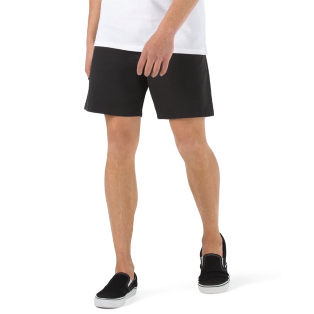 CELANA PENDEK VANS OFF THE WALL | RANGE RELAXED ELASTIC SHORT BLACK