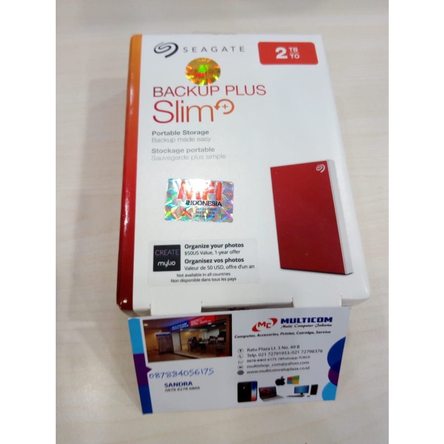 HARDISK SEAGATE 2 TB