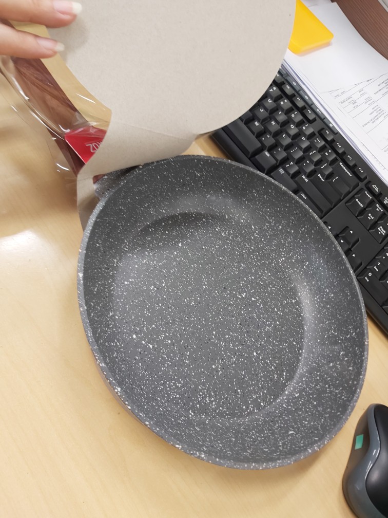 Wajan Marble Fry Pan Induksi 24 Cm Cypruz Fp 0632