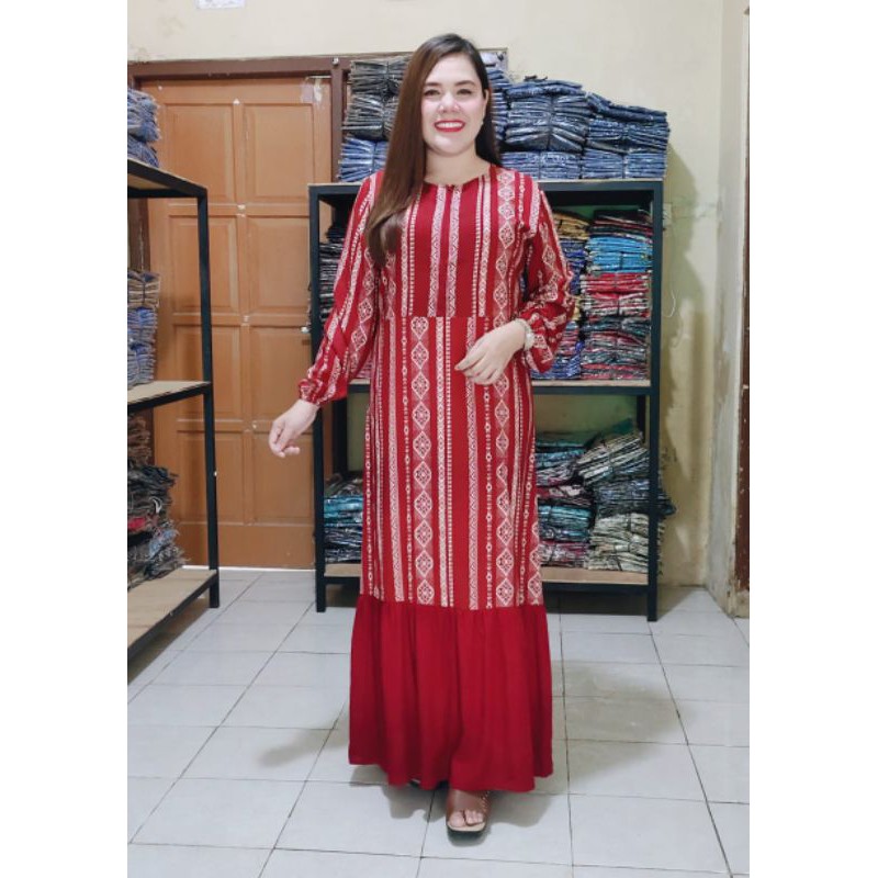 YBB GAMIS Murah Cantik Premium Allsize Motif