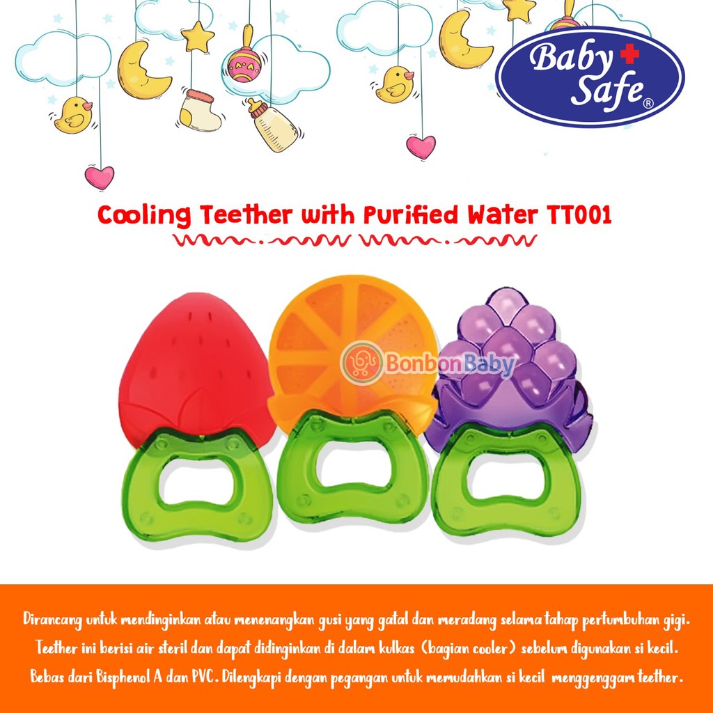 Babysafe Cooling Teether with Purified Water TT001