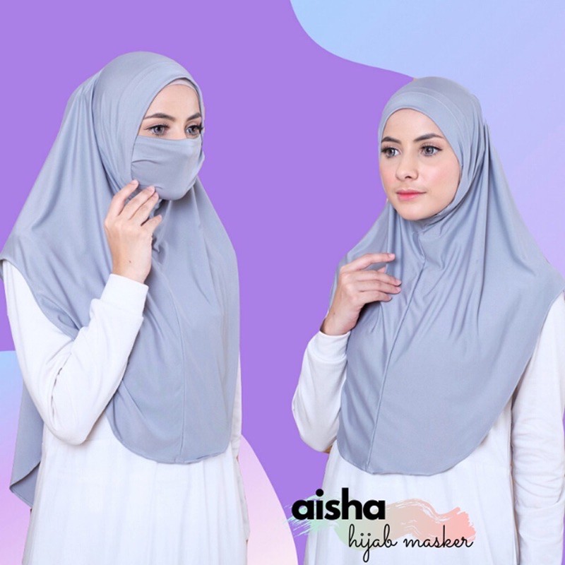 HIJAB INSTAN SYIRIA NIQAB AISHA MASKER