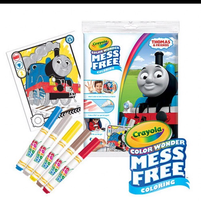 

Crayola Color wonder Thomas and Friends Coloring Book Set