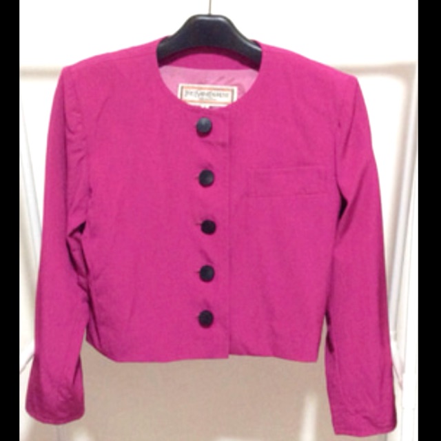 Blazer merk YSL Pink modis