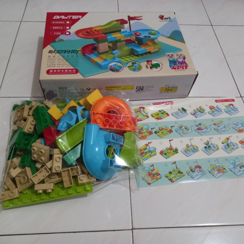 LEGO DUPLO BRICK Mainan Block Dawter SALE 80% Mainan Balok Edukasi BOX BESAR