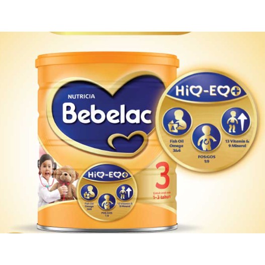 

Bebelac 3 Susu Formula Vanila kaleng 800g