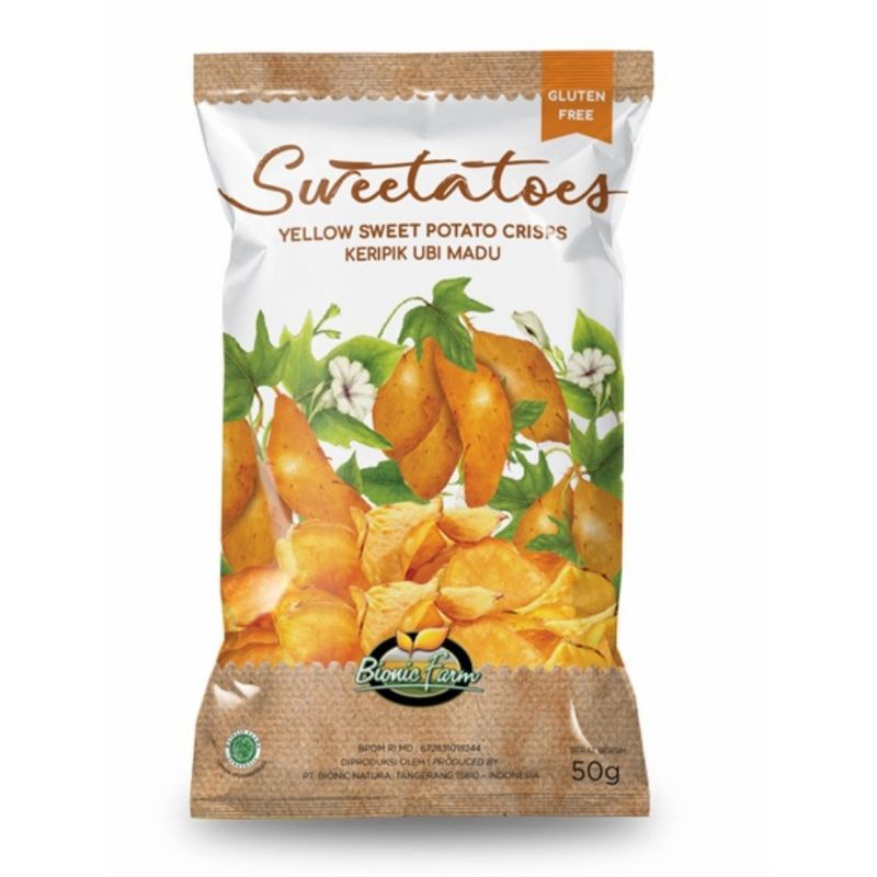 

BIONIC FARM SWEETATOES KERIPIK UBI MADU 50g