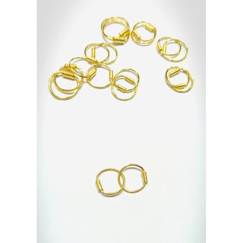 Sangat Laku Anting Kenip Bayi 1/2 Gram Emas 24 Karat.