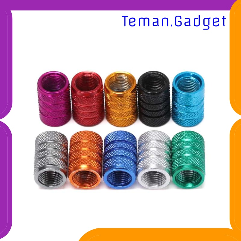 TG-IB607 EVERDAWN TUTUP PENTIL BAN SEPEDA BICYCLE VALVE CAP 4 PCS - EV4