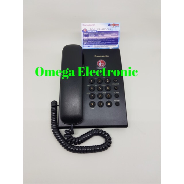 Telephone Panasonic KX-TS505MX - Pesawat Telepon Rumah Kantor Single Line Analog