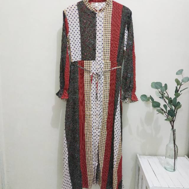 Birkin Dress by Soira | Gamis Maxidress Busui Import Sifon Chiffon Murah Motif Bunga Harga Reseller