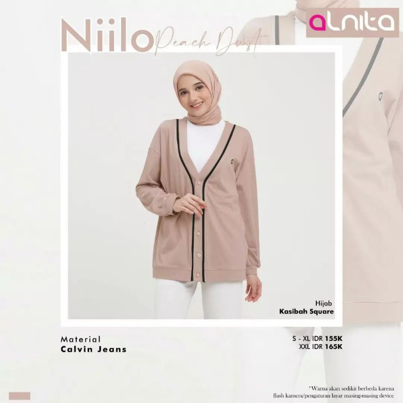 Outer Alnita/Cardigan Alnita Terbaru/ Terbaru Outer Alnita keren
