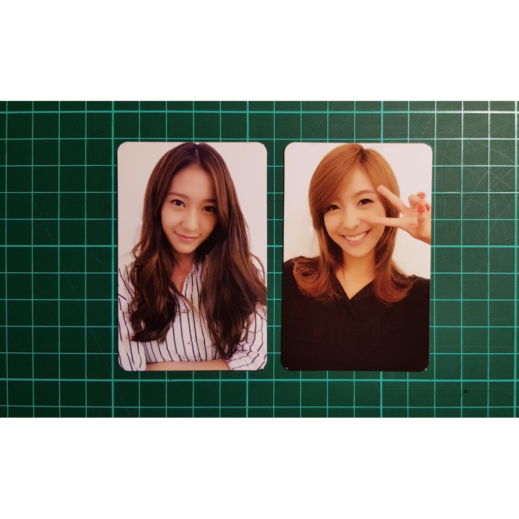 FX Photocard (Electric Shock) Krystal Luna)