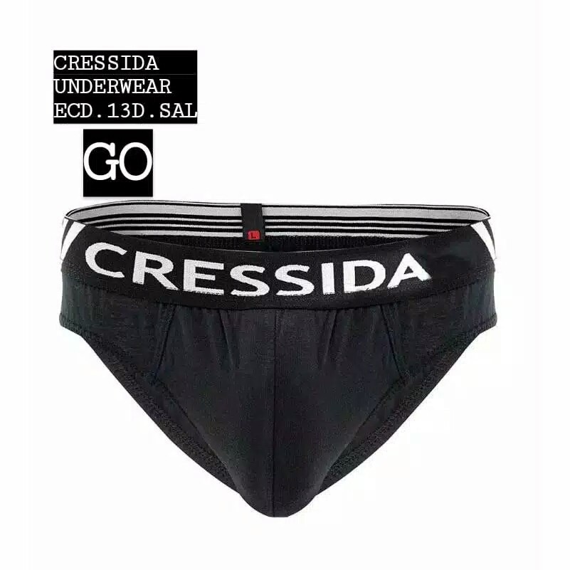 BB Ecd.13d CRESSIDA CELANA DALAM PRIA BRANDED Pakaian Dalam Cressida Underwear 100% Original