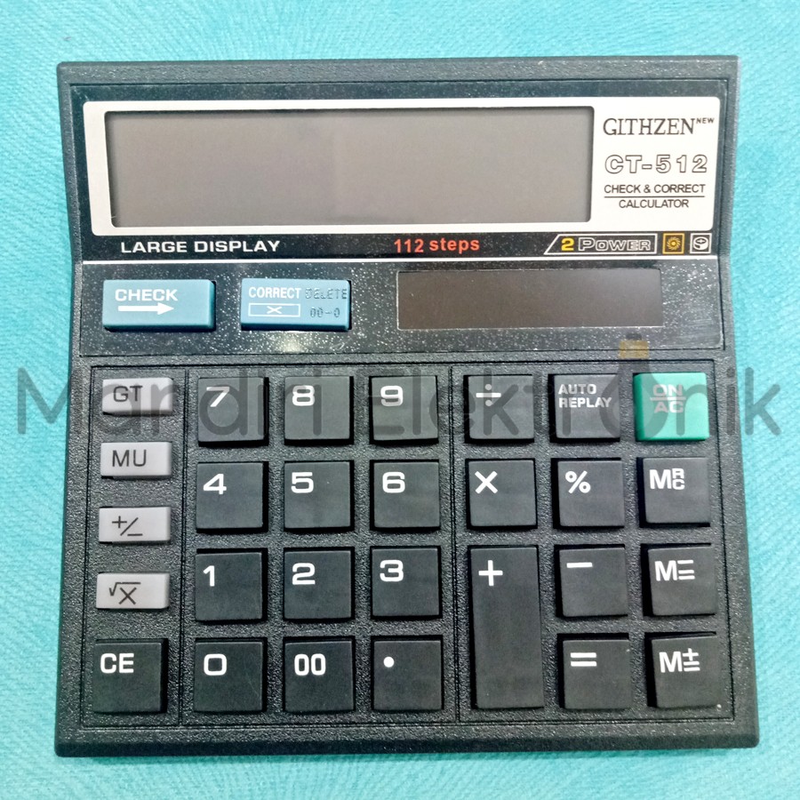 Kalkulator Citizen CT-512 12 Digit 2 Power