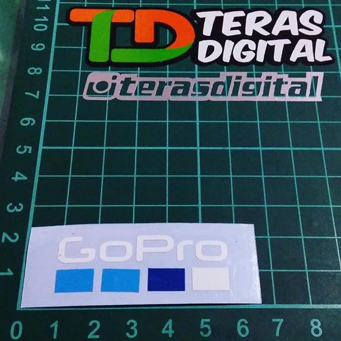 

Cutting Sticker gopro polos 6cm