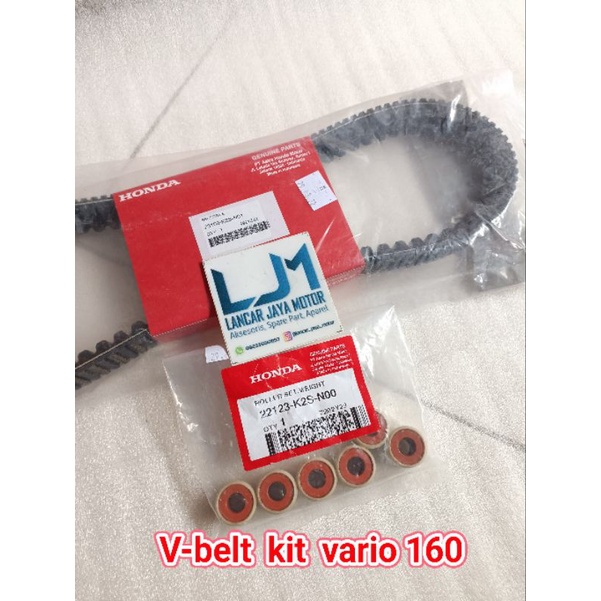BELT DRIVE V BELT VANBELT KIT ROLLER VARIO 160 PCX 160 ORIGINAL AHM Graciaz