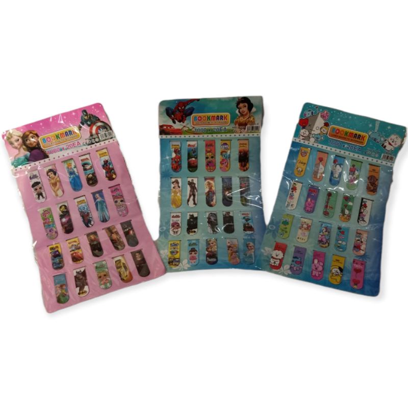 

20pcs Pembatas Buku Magnet