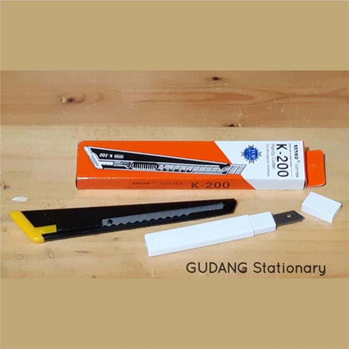 

Sale!!! Cutter Kecil K-200 Kenko + Isi 1 Tube Berkualitas