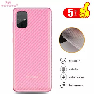 Samsung A32 A52 A72 A31 A51 A71 Back Skin Carbon Garskin