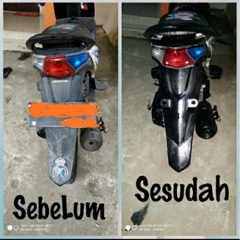 PENGHITAM DASHBOARD SPAKBOR MOTOR AUTO BLACK PERMANEN ORIGINAL FREE SPON SARUNGTANGAN