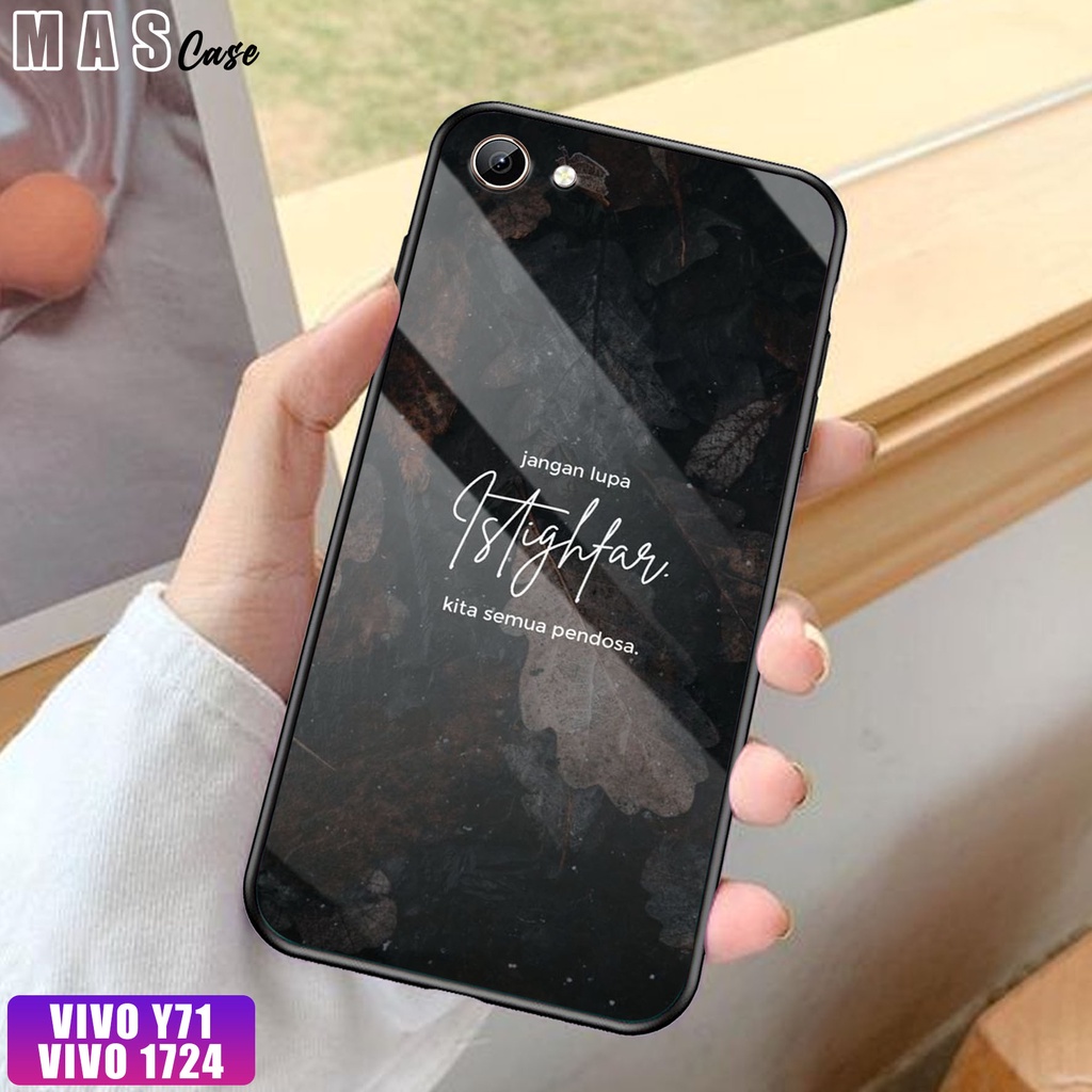Case VIVO Y71 / VIVO 1724 - Casing VIVO Y71 / VIVO 1724 Terbaru MAS Case [ Quotes ] Silikon VIVO Y71