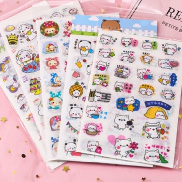 [PART 2] Stiker Set / Sticker Anak Karakter Imut Isi 6 lembar 6 in 1 / Sticker Lucu Unik Karakter 6in1 Set / Reward Sticker Bonus Anak / Stiker Hadiah Anak