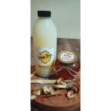 

paket sari lemon 250ml + madu murni baduy 250gr