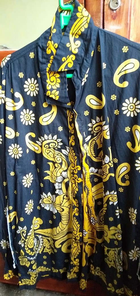 Baju Batik Pria Gus Azmi Syubbanul Muslimin Batik Katun Halus Hadroh Azzahir Santri Muslim, Moderen