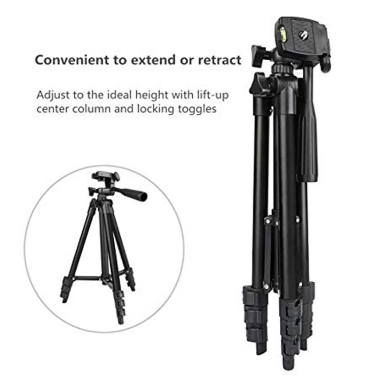 3120A Tripod Wholesale 3 In 1 Aluminum Light Weight Camera Tripod (1Meter)