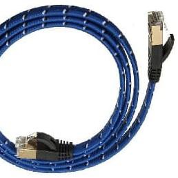 ✱ Qintech PC1M Patch Cord RJ45 Kabel Lan 1 Meter Cat7 Cat 7 Cat.7 ➫