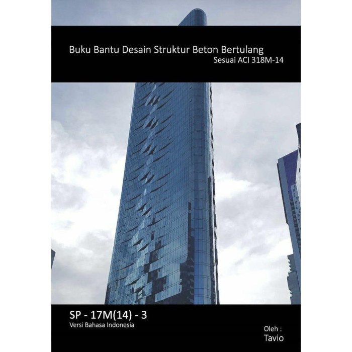 

Pre Order Buku Bantu Desain Str,Beton Bertulang Sesuai Aci 318M-14