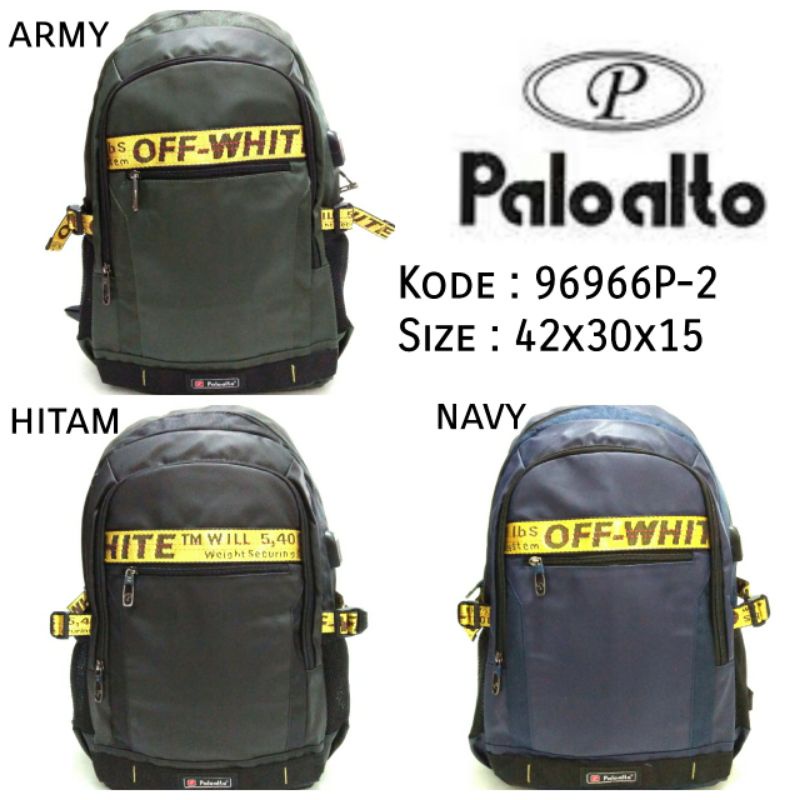 TAS RANSEL DEWASA COWOK PALOALTO Ada Raincover  96966P-2