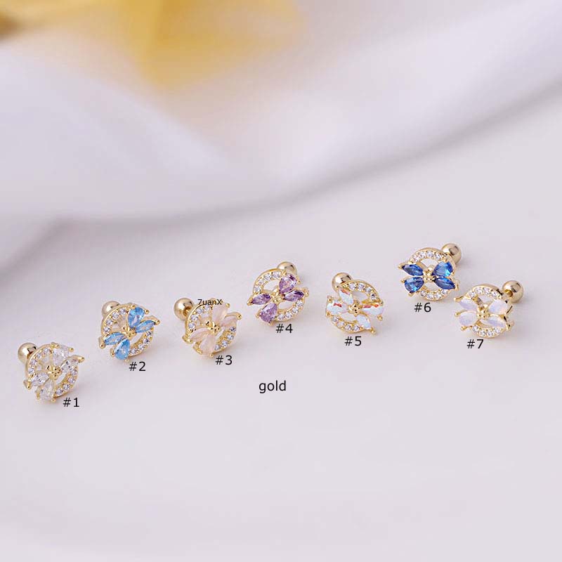 1pc Anting Tindik Helix 2022 20gauge Untuk Wanita