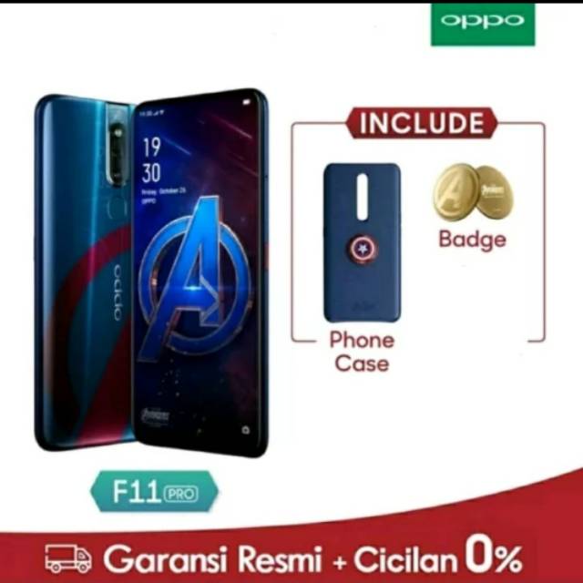 Oppo F11 Pro Marvell Avengers Limited Edition 6GB 128GB Smartphone Original