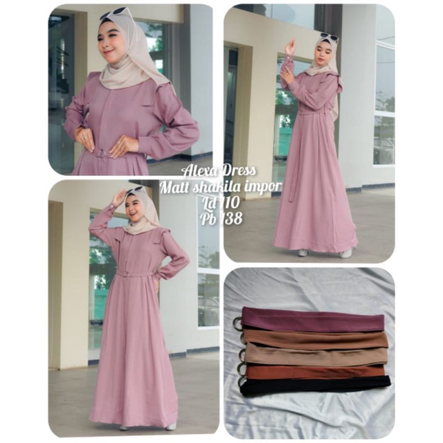 AQILA POLKA DRESS PREMIUM ORIGINAL